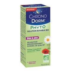 Chronodorm Phyto Solution Buvable Bio Blackcurrant apple flavour 125 ml