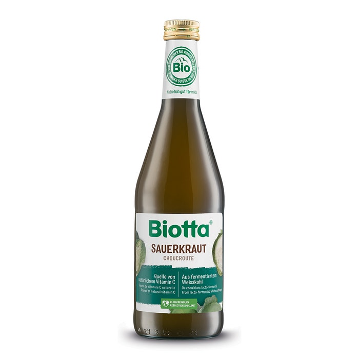 Biotta Organic Sauerkraut Juice 500ml A.Vogel France