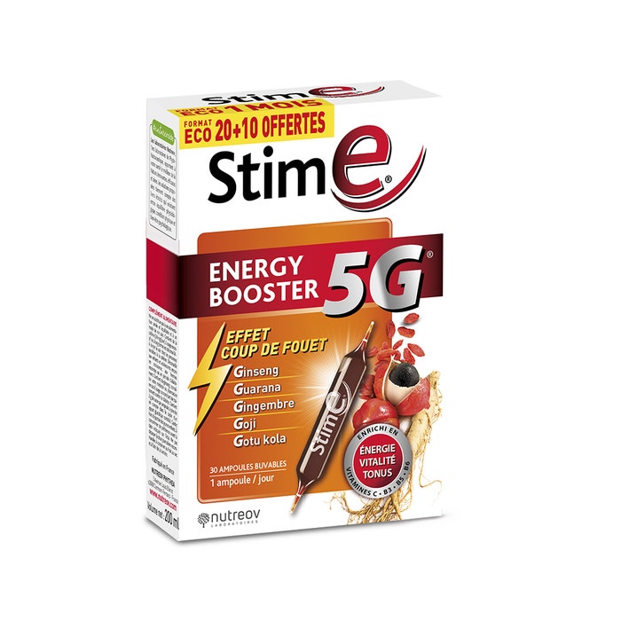 Booster 5G 20 ampulas + 10 free of charge 300ml Stim e Nutreov
