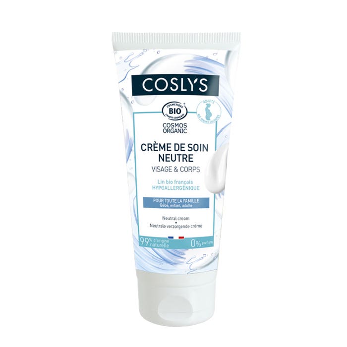 Organic neutral skincare cream 200ml Corps Pour toute la famille Coslys