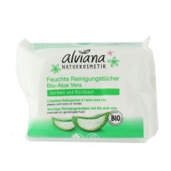 Alviana Organic Aloe Vera Cleansing Wipes x25u
