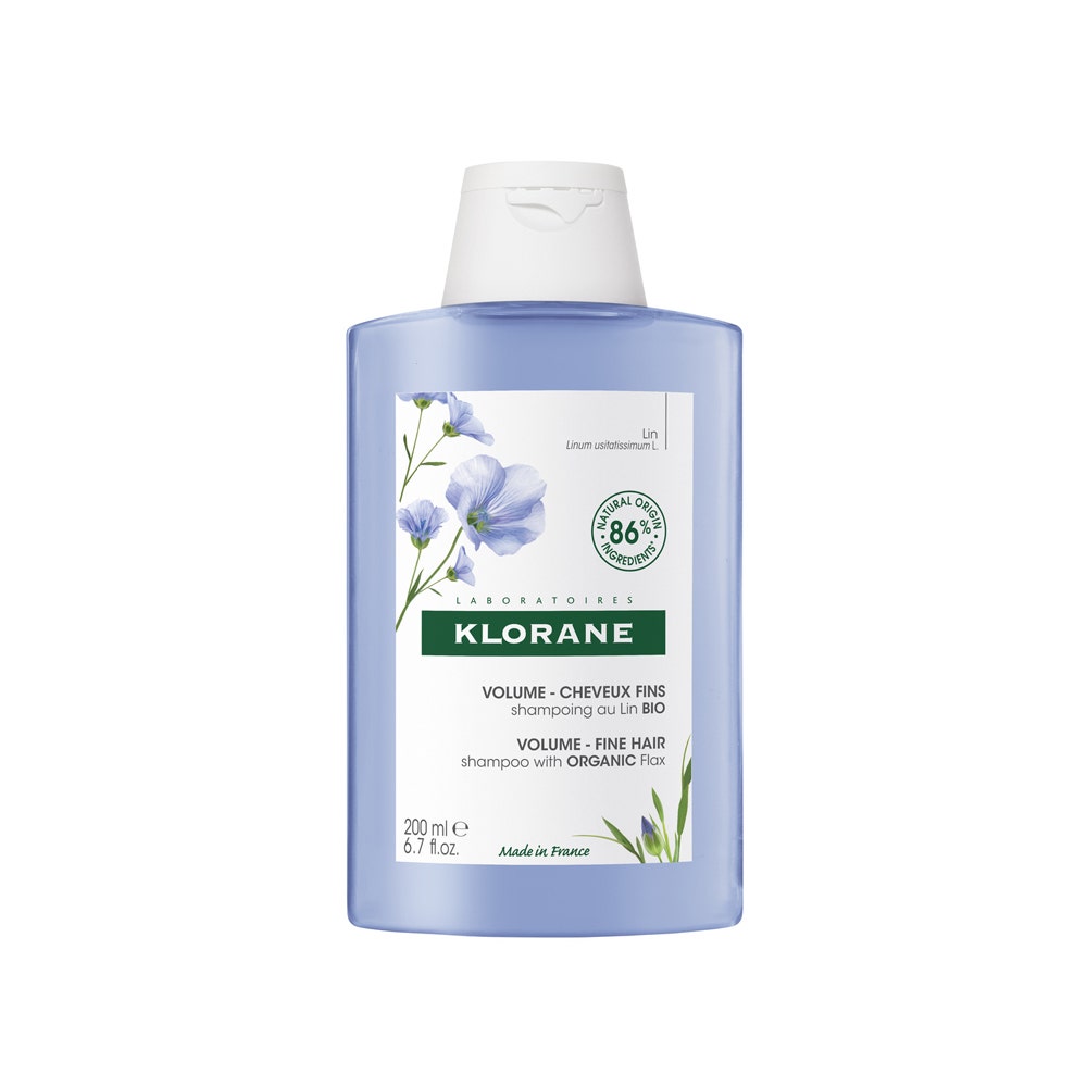 Klorane Flax Volumea Fine Hair Shampoo Bio 200ml Easypara