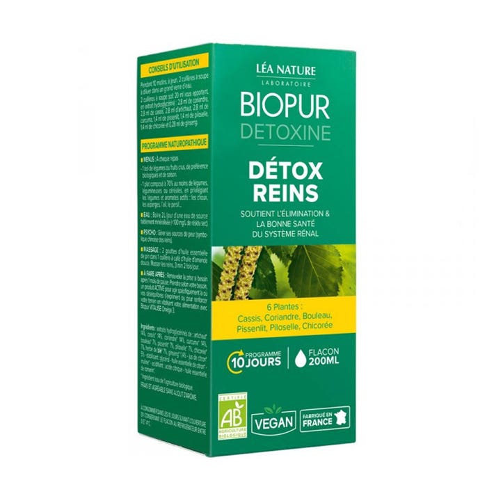 Organic Detox Cocktail Kidneys 200ml Biopur
