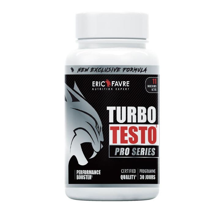 Turbo Testo Pro Series 120 tablets Eric Favre