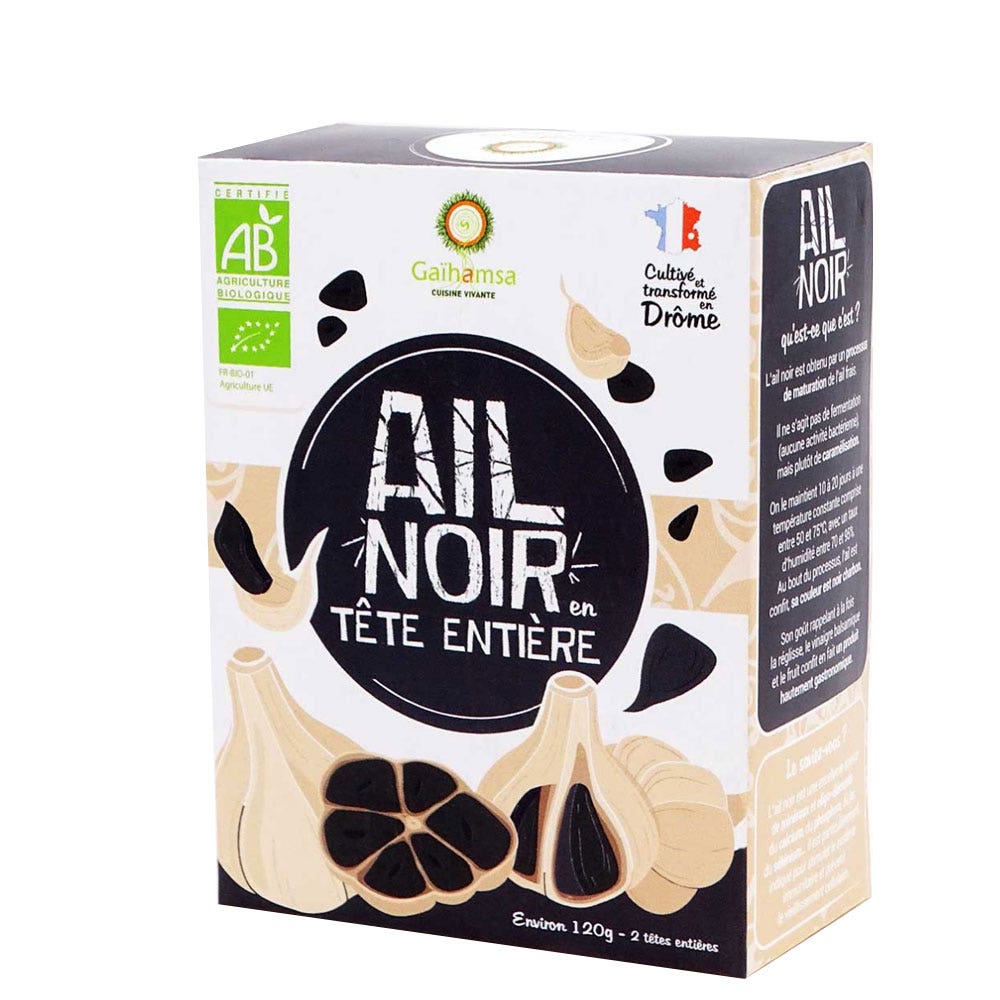 Gaihamsa Whole Black Garlic Bioes 120g