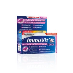 Forté Pharma ImmuVit'4G Immunity Senior Vitamins Minerals and Ferments 30 tri-layer tablets