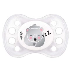 Dodie Phosphorescent Anatomical Silicone Pacifier 0-6 Months