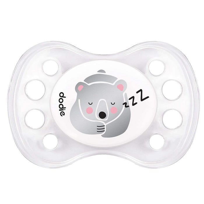 Dodie Phosphorescent Anatomical Silicone Pacifier 0-6 Months