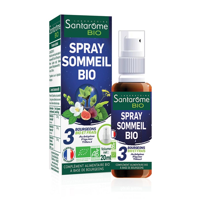 Santarome Sleep Spray Bio Complexe de bourgeons 20ml