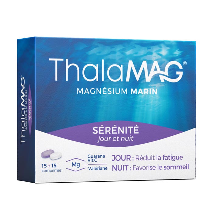 Thalamag Marine Magnesium Day And Night 30 Tablets