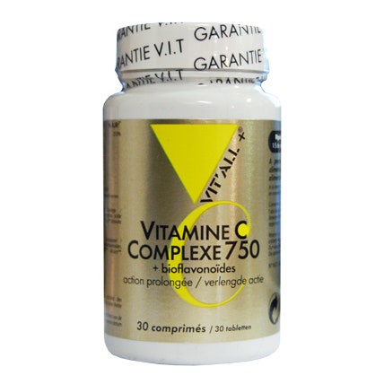 Vit'All+ Vitamin C Complex 750 30 tablets