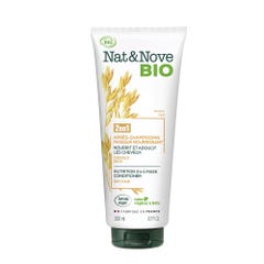 NAT&NOVE BIO organic nourishing 2in1 mask conditioner dried hair 200ml