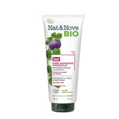 NAT&NOVE BIO 2in1 organic radiance mask conditioner coloured or highlighted hair 200ml