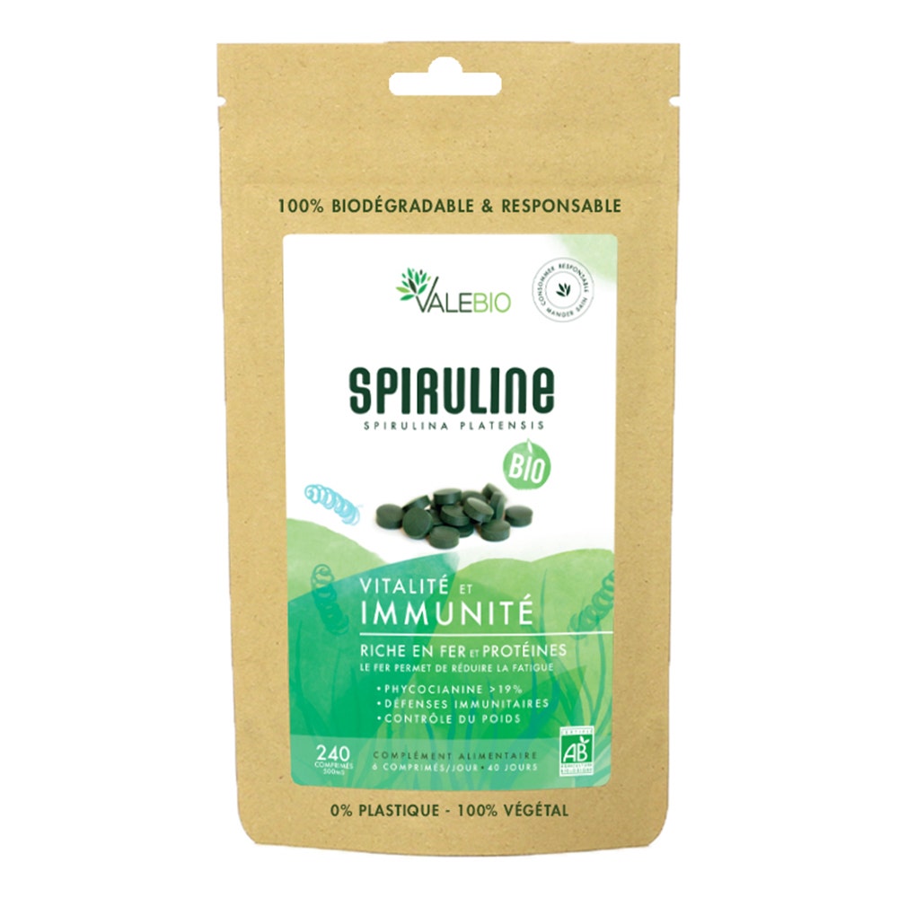 Valebio Spirulina Bioes Super Food 240 tablets