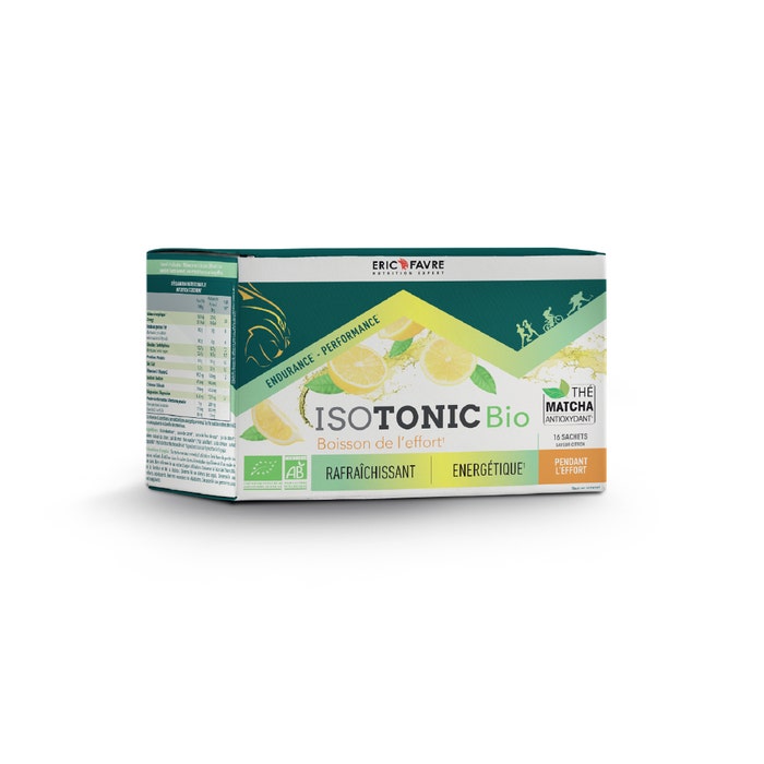 Isotonic Bio 16 bags Lemon Eric Favre