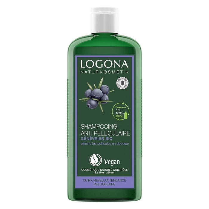 Anti-dandruff shampoo with juniper 250ml Logona