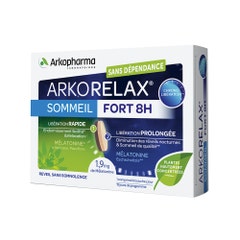 Arkopharma Arkorelax Deep Sleep 8H Melatonin, Valerian 15 tablets