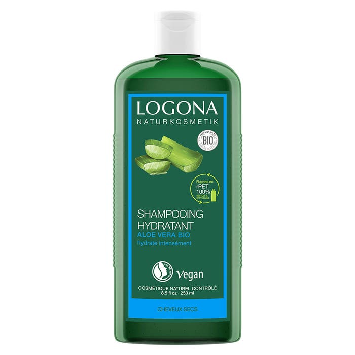 Organic Aloe Vera Hydrating Shampoo 250ml Logona
