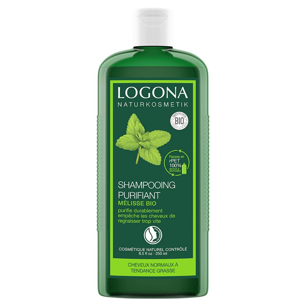 Logona Purifying shampoo with lemon balm 250ml