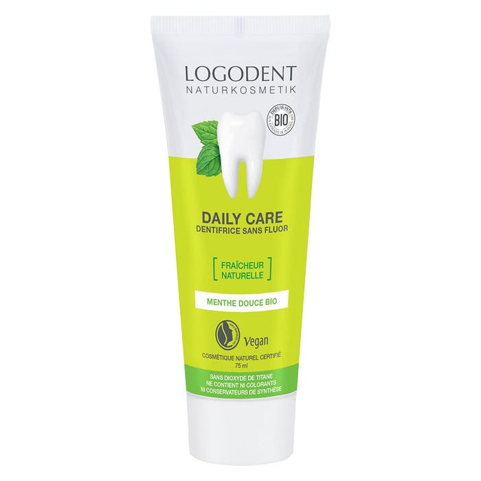 Toothpaste Daily Care natural freshness without fluoride 75ml Logona