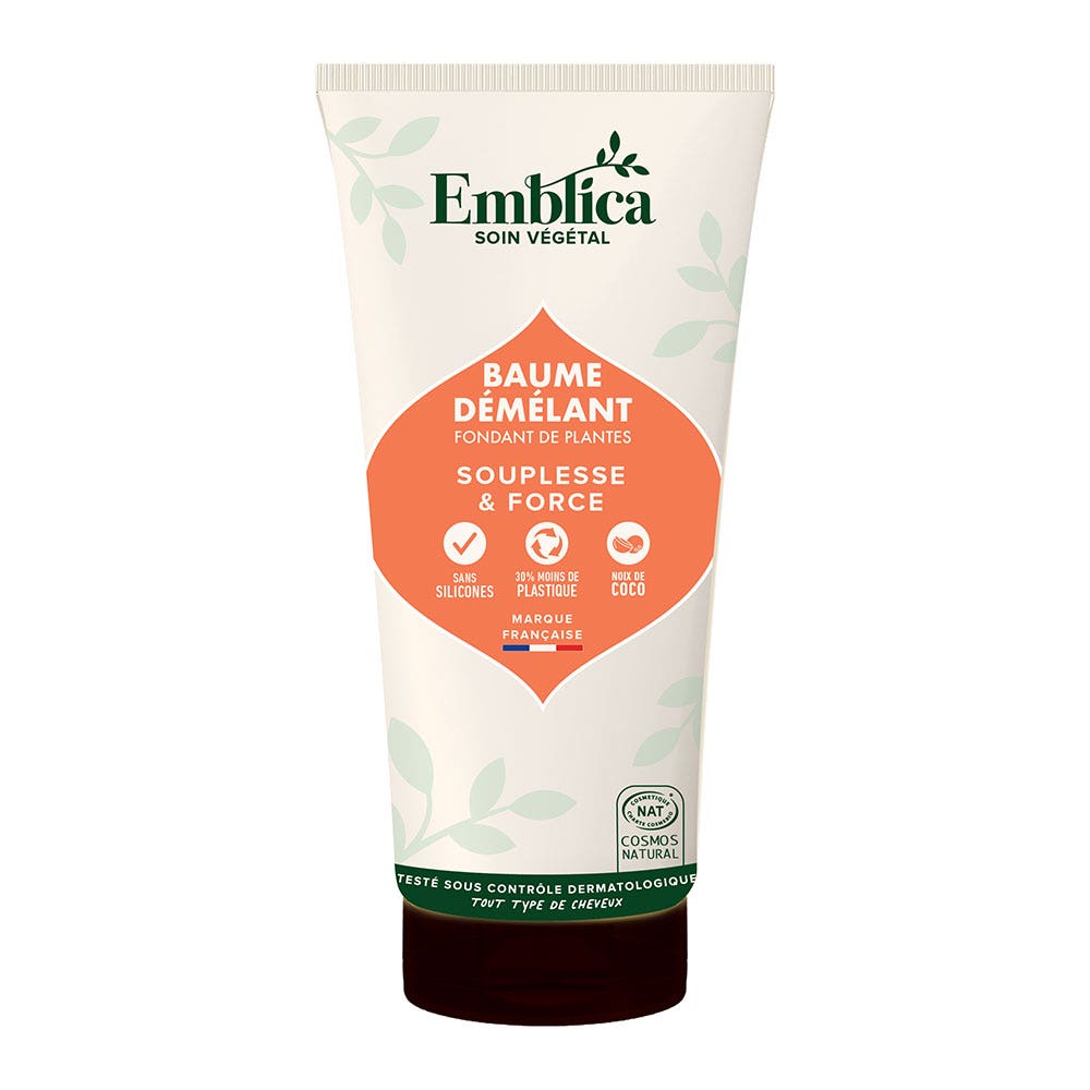 Suppleness and strength detangling balm 200ml Emblica Easypara