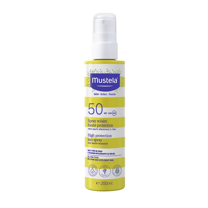 High Protection Sun Spray SPF50 200ml Mustela