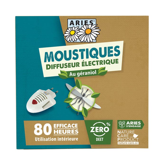 Aries Mosquito repellent electric diffuser + 10 pads refill 1UNITE ...