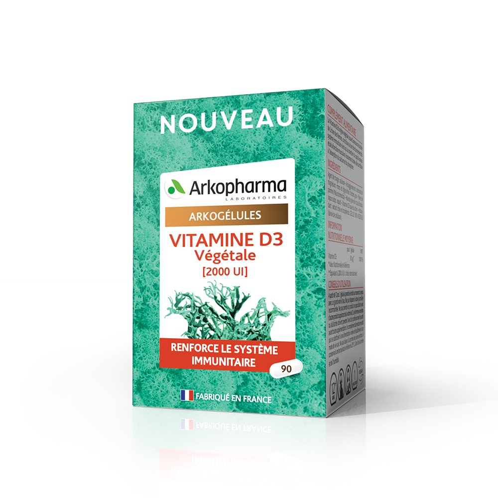Arkopharma Arkocapsules Vitamin D3 plant-based 90 capsules