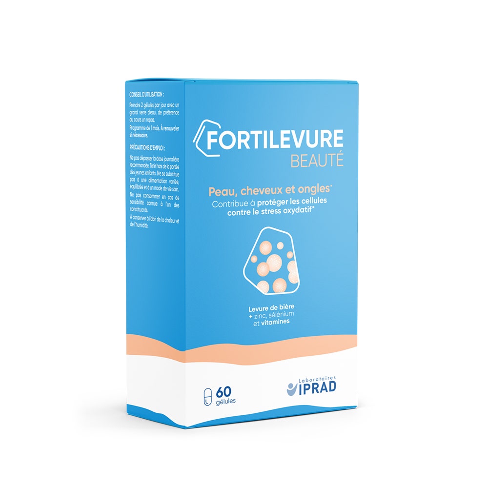 Iprad Fortilevure Beaute 60 Gelules