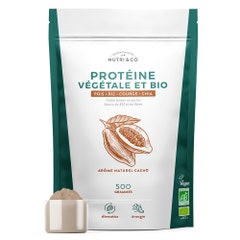 NUTRI&CO Bioes Plant Proteins 4 Sources of Proteins Vegan Cocoa Flavour 500g