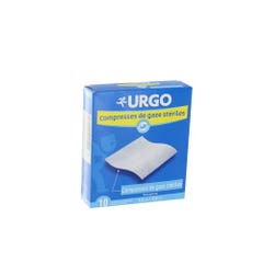 Urgo Bandages Sterile Gauze 7.5cmx7.5cm Box of 10