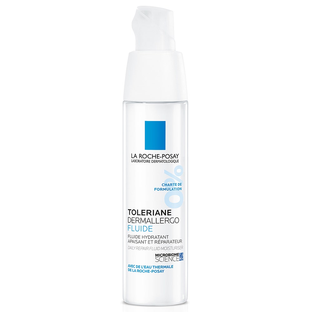 La Roche-Posay Toleriane 48h Hydration Dermallergo Soothing Facial Fluid Peaux sensibles ou allergiques, normales à mixtes 40ml