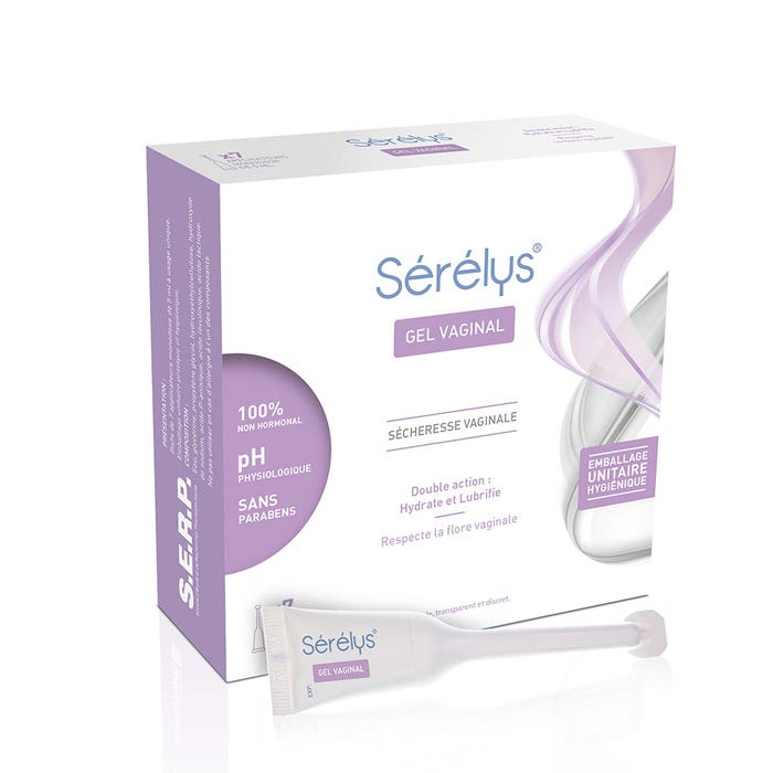 Vaginal Gel 7x5ml Vaginal dryness Serelys Pharma