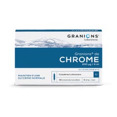 Granions Chromium X 30 Phials / 30 Ampoules