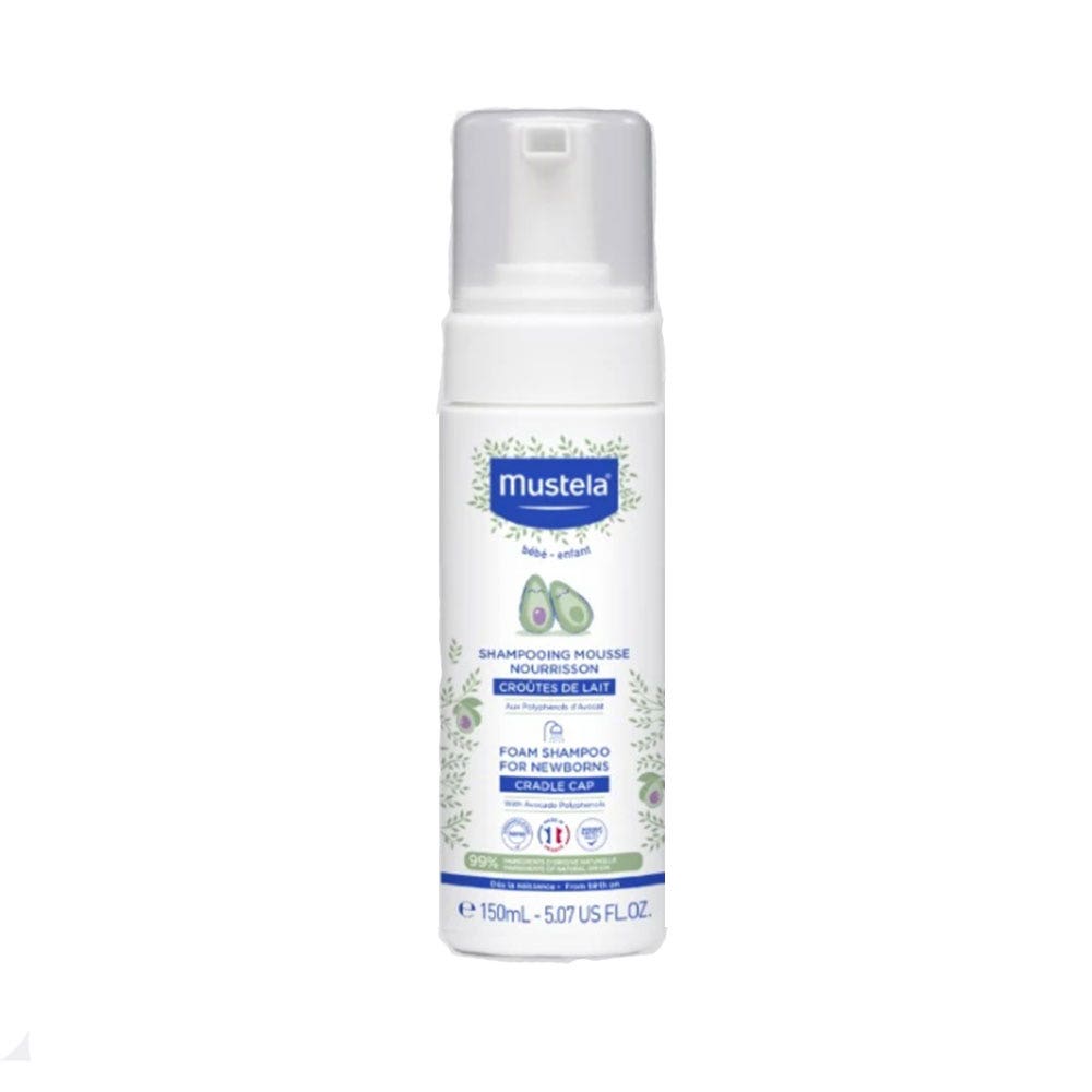 Mustela Bebe Foam Shampoo For Newborns 150ml Easypara