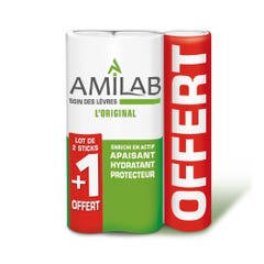 Amilab Lipstick Duo + 1 Free - 3x3.6 ml