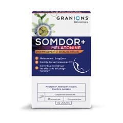 Granions Somdor + Melatonin 15 Tablets