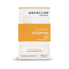 Granions Vitamin D3 60 Gelules