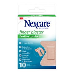 Nexcare Nexcare Finger Plasters X10 Finger Plasters Comfort flexible X10