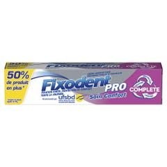 Fixodent Pro Pro Complete Fixative Cream For Dentures Comfort Care Soin confort 70.5g