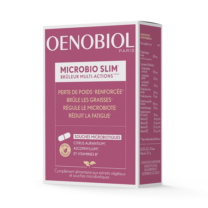 Oenobiol Microbio Slim Multi-action burner 60 capsules