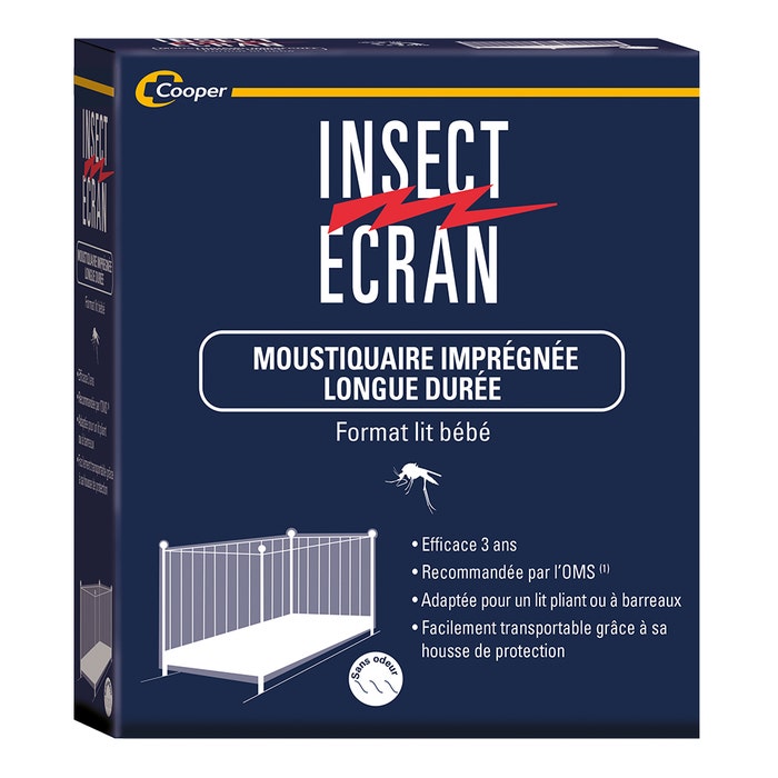 Insect Long Life Impregnated Mosquito Net For Baby Bed Insect Ecran