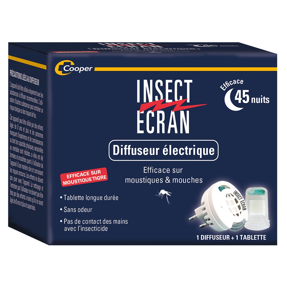 Insect Ecran Accessories Diffuseur électrique + 1 recharge