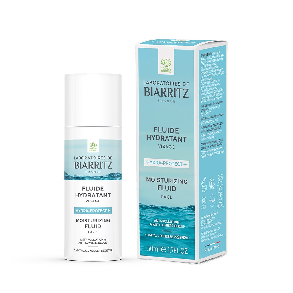 Laboratoires De Biarritz Hydra-Protect + Face Moisturizers Fluid Bioes 50ml