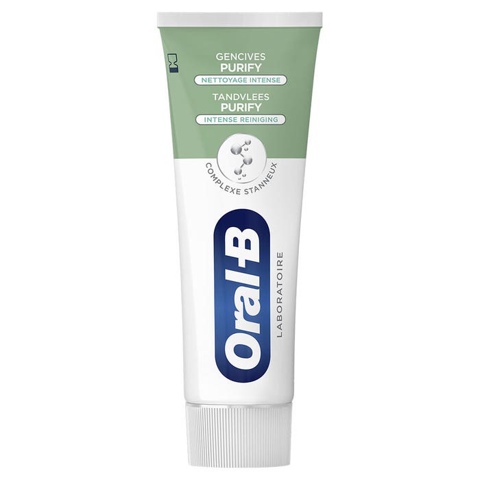 Intense Cleansing Toothpaste 2x75ml Purify Oral-B