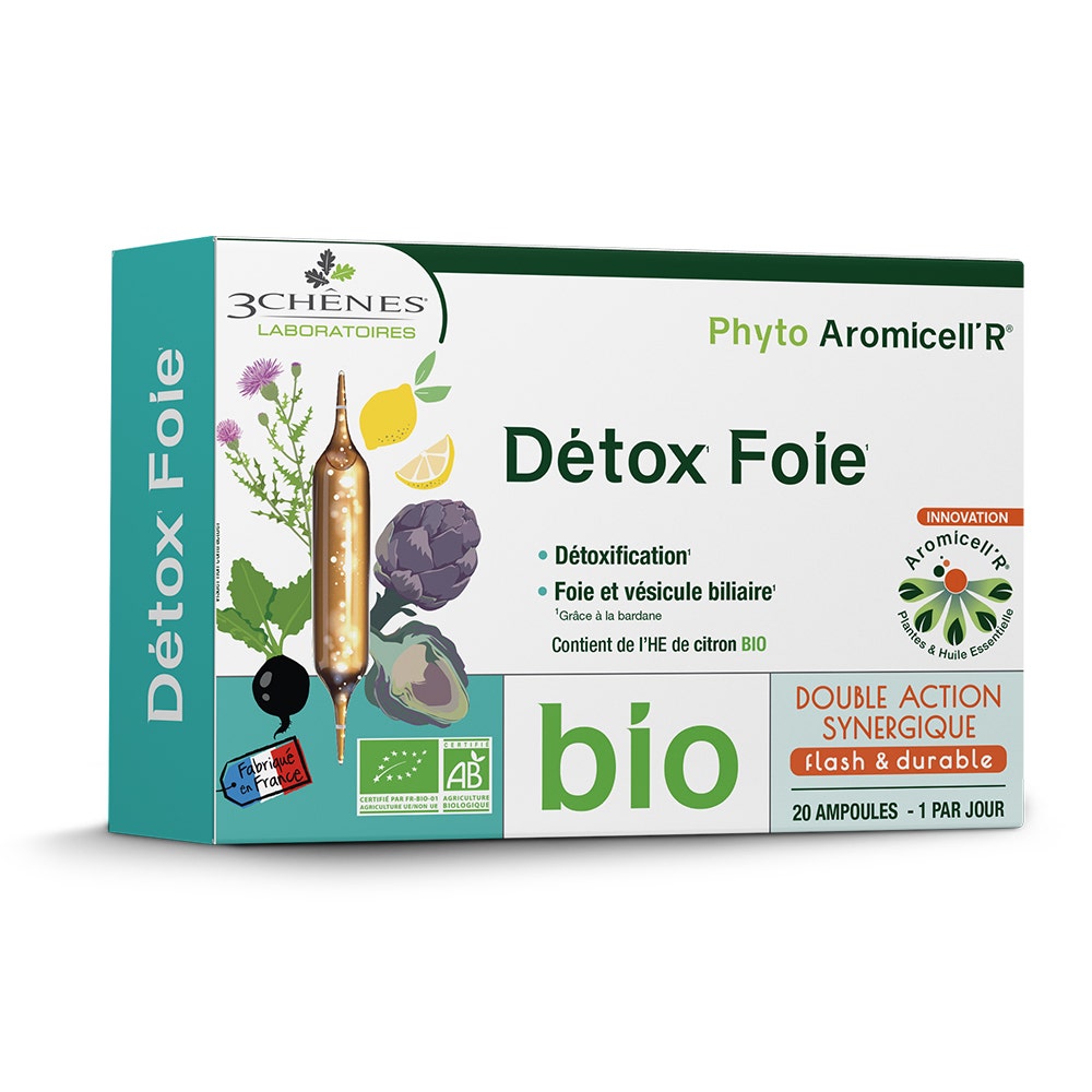 3 Chênes Organic Liver Detox x20 ampulas