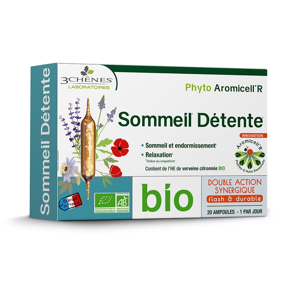 3 Chênes Ampoules Sleep Relaxation x20