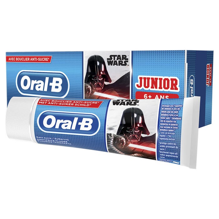 Oral B toothpaste 6 years and over Star Wars mint 75ml Oral-B