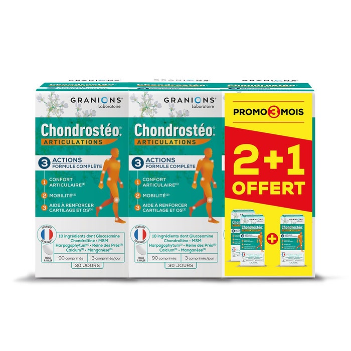 Granions Chondrostéo Joints 3x90 Tablets