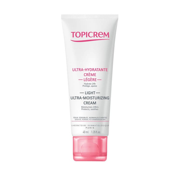 Light Ultra Moisturizing Face Cream 40ml Hydra+ Topicrem